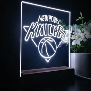 New York Knicks Logo LED Desk Light
