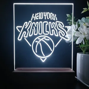 New York Knicks Logo LED Desk Light