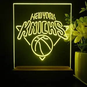 New York Knicks Logo LED Desk Light