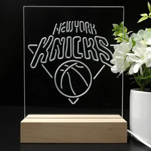 New York Knicks Logo LED Desk Light