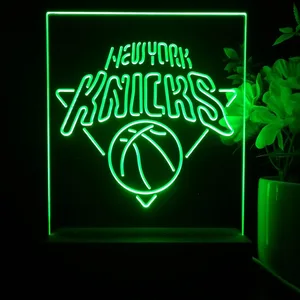 New York Knicks Logo LED Desk Light