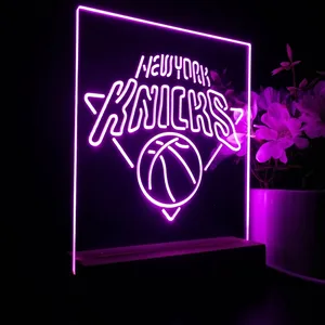 New York Knicks Logo LED Desk Light
