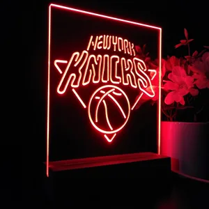 New York Knicks Logo LED Desk Light