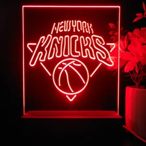 New York Knicks Logo LED Desk Light