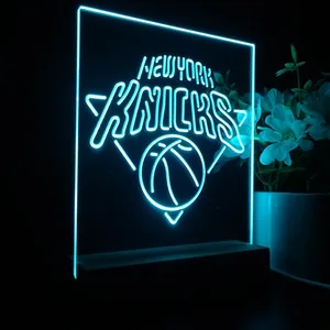 New York Knicks Logo LED Desk Light
