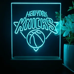 New York Knicks Logo LED Desk Light
