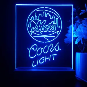 New York Mets Coors Light LED Desk Light