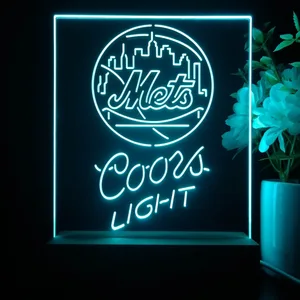 New York Mets Coors Light LED Desk Light