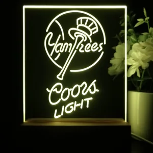 New York Yankees Coors Light LED Desk Light
