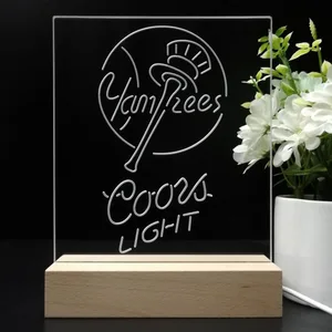 New York Yankees Coors Light LED Desk Light