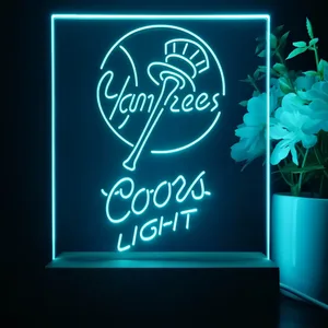 New York Yankees Coors Light LED Desk Light