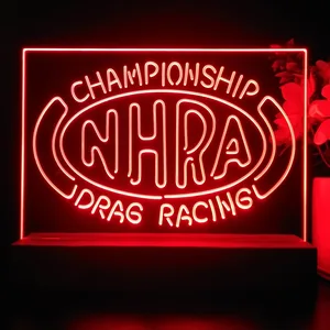 NHRA Drag Racing Championship LED Desk Light