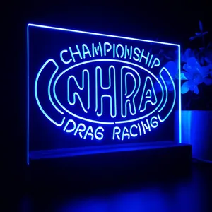 NHRA Drag Racing Championship LED Desk Light