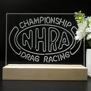 NHRA Drag Racing Championship LED Desk Light