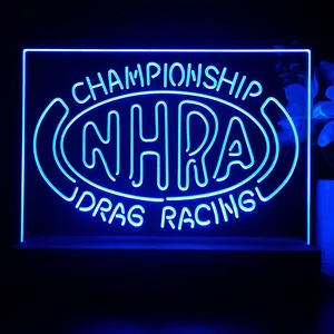 NHRA Drag Racing Championship LED Desk Light