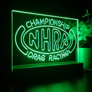 NHRA Drag Racing Championship LED Desk Light