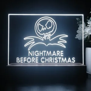 Nightmare Before Christmas LED Desk Light