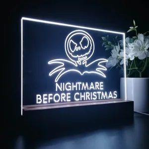 Nightmare Before Christmas LED Desk Light