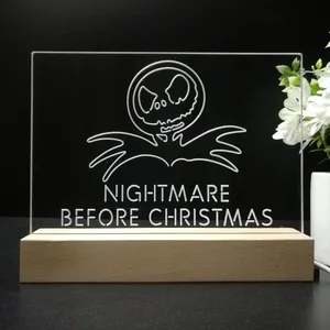 Nightmare Before Christmas LED Desk Light