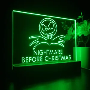 Nightmare Before Christmas LED Desk Light
