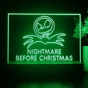 Nightmare Before Christmas LED Desk Light