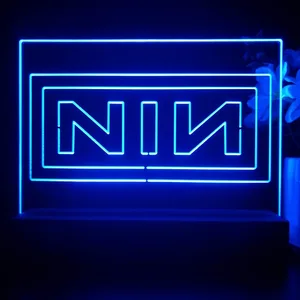 Nine Inch Nails NIN LED Desk Light