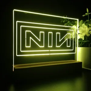 Nine Inch Nails NIN LED Desk Light