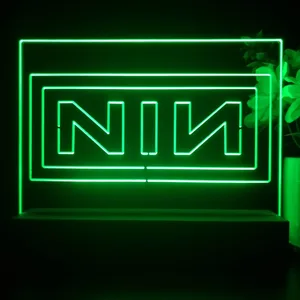 Nine Inch Nails NIN LED Desk Light
