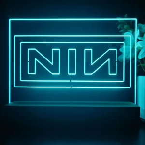 Nine Inch Nails NIN LED Desk Light