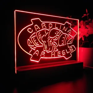 North Carolina Tar Heels Logo 1 LED Desk Light