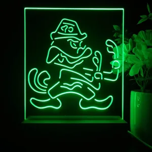 Notre Dame Fighting Irish Logo LED Desk Light