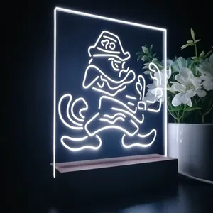 Notre Dame Fighting Irish Logo LED Desk Light
