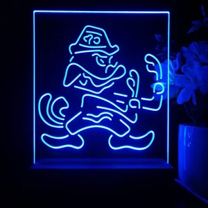 Notre Dame Fighting Irish Logo LED Desk Light
