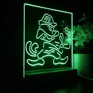 Notre Dame Fighting Irish Logo LED Desk Light