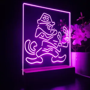 Notre Dame Fighting Irish Logo LED Desk Light