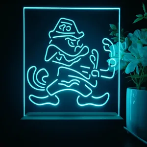 Notre Dame Fighting Irish Logo LED Desk Light