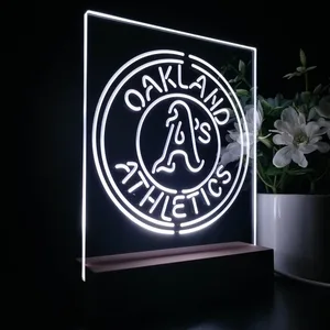 Oakland Athletics Logo 1 LED Desk Light