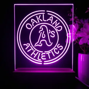 Oakland Athletics Logo 1 LED Desk Light