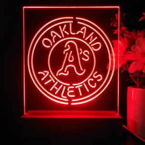 Oakland Athletics Logo 1 LED Desk Light