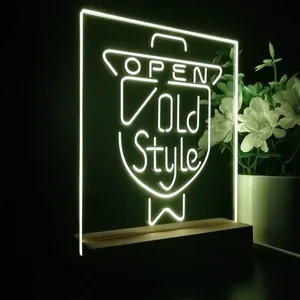 Old Style Open LED Desk Light