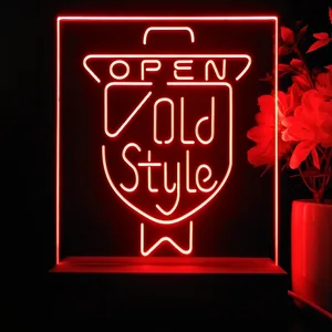 Old Style Open LED Desk Light