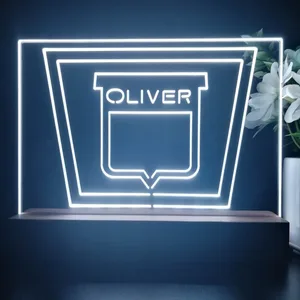 Oliver Old Logo LED Desk Light
