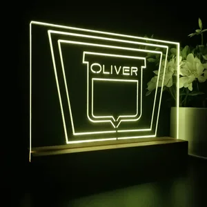 Oliver Old Logo LED Desk Light