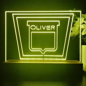 Oliver Old Logo LED Desk Light