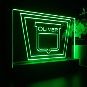 Oliver Old Logo LED Desk Light