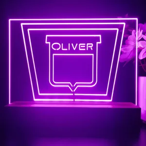 Oliver Old Logo LED Desk Light