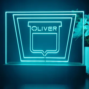 Oliver Old Logo LED Desk Light