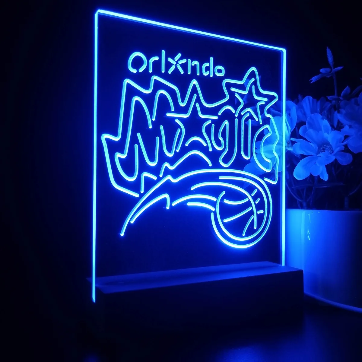 Orlando Magic Logo LED Desk Light - Legacy Edition