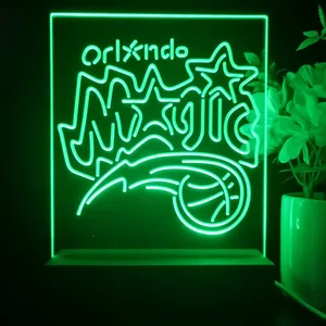 Orlando Magic Logo LED Desk Light - Legacy Edition
