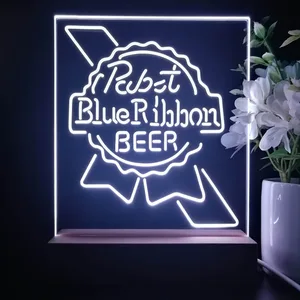 Pabst Blue Ribbon Ribbon 1 LED Desk Light